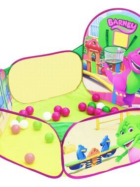 NEW Barney Pop-Up Playground - Ball Pit